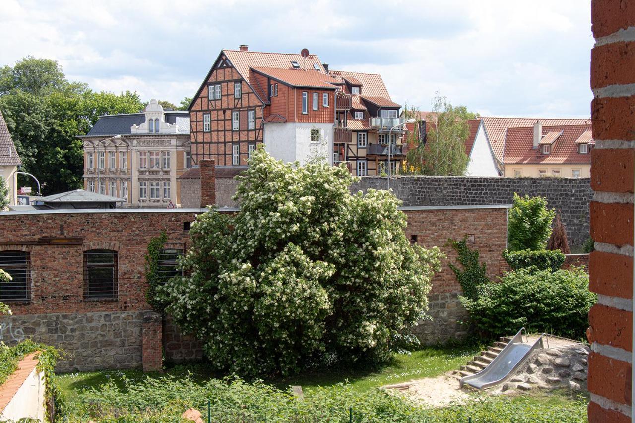 Ferienwohnung Quedlinburg Harz Esterno foto